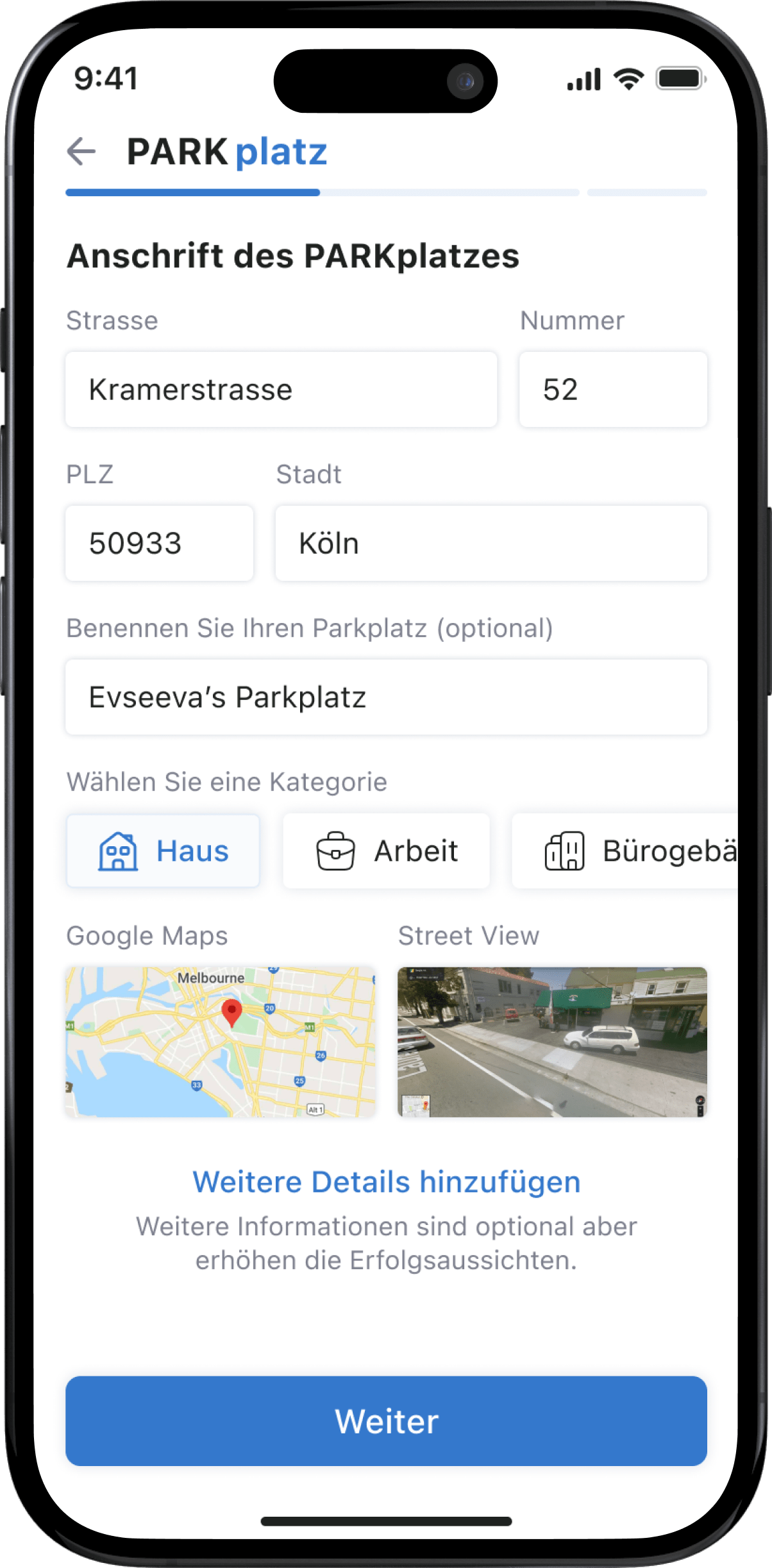 Park Control Telefonnummer
